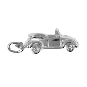 Anhänger KFZ Käfer Cabriolet in echt Sterling-Silber, Ketten- oder Schlüssel-Anhänger
