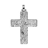 Anhänger Kreuz in echt Sterling-Silber 925 oder Gold, Ketten- oder Schlüssel-Anhänger