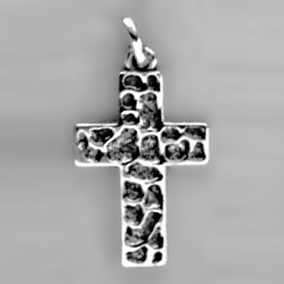 Anhänger Christus Kreuz in echt Sterling-Silber 925 oder Gold, Ketten- oder Schlüssel-Anhänger