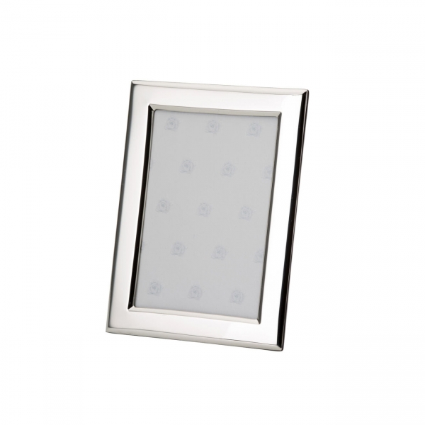 Fotorahmen in echt Sterling-Silber 925, 9 x 13 cm, glatt