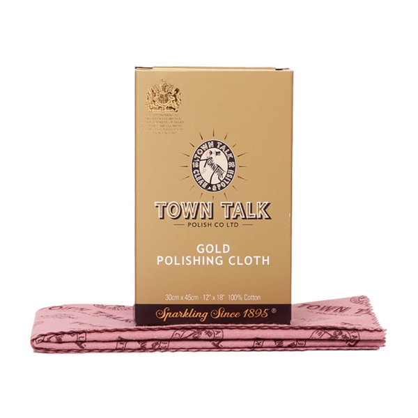 Goldputztuch, Poliertuch von Town Talk Polish Co. Ltd. Leichte Anwendung zur Politur von Gold