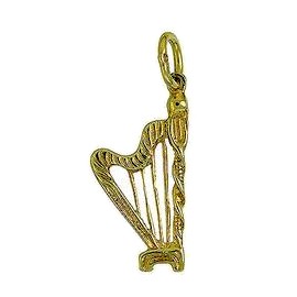 Anhänger Violoncello in echt Sterling-Silber 925 oder Gelbgold, Charm, Ketten- oder Bettelarmband-Anhänger