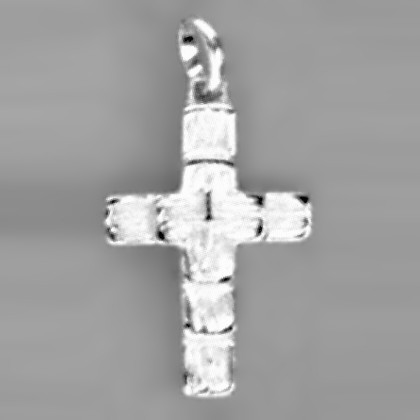 Kreuzanhänger in echt Silber oder Gold, Ketten- oder Schlüssel-Anhänger