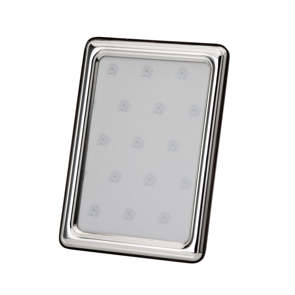 Fotorahmen in echt Sterling-Silber 925, 9 x 13 cm, glatt poliert