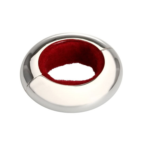 Tropfring, Tropfenfänger, Tropfschutz versilbert, magnetisch