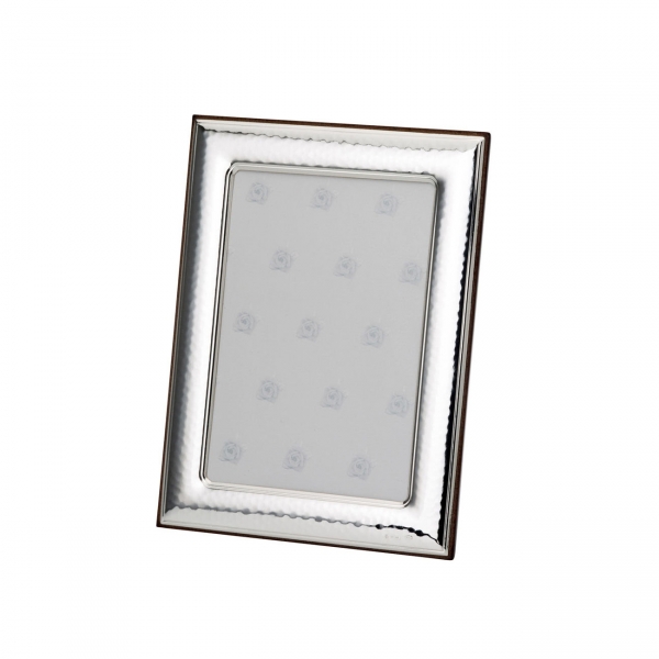 Fotorahmen in echt Sterling-Silber 925, 10 x 15 cm, gehämmert