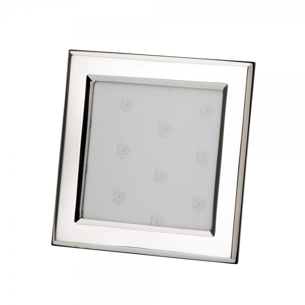 Fotorahmen in echt Sterling-Silber 925, 9 x 9 cm, quadratisch