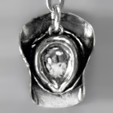 Anhänger Cowboyhut in echt Sterling-Silber 925 oder Gold, Ketten- oder Schlüssel-Anhänger