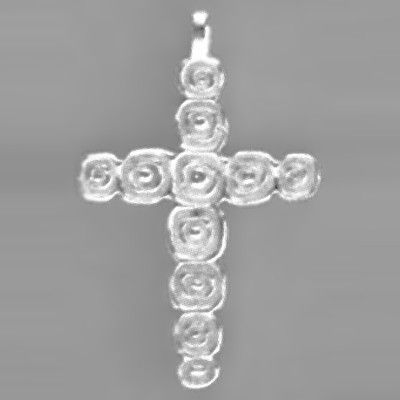 Anhänger Kreuz in Silber, Ketten- oder Schlüssel-Anhänger