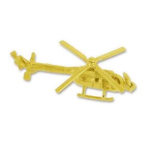 Anhänger Helikopter in echt Sterling-Silber 925 oder Gelbgold, Ketten- oder Schlüssel-Anhänger