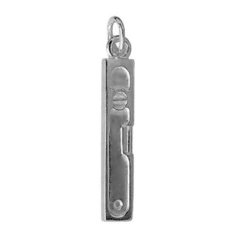 Anhänger Wasserwaage in echt Sterling-Silber 925 oder Gold, Ketten- oder Schlüssel-Anhänger