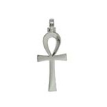 Anhänger Ankh, Crux ansata, Henkelkreuz, Lebensschleife in echt Sterling-Silber 925 oder Gold, Ketten- oder Schlüssel-Anhänger
