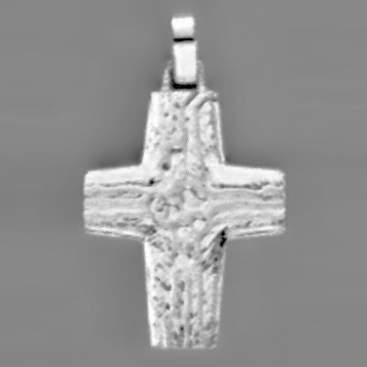 Anhänger Kreuz in echt Silber oder Gold, Ketten- oder Schlüssel-Anhänger