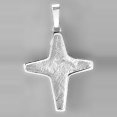 Anhänger Heiliges Kreuz in echt Sterling-Silber 925 oder Gold, Ketten- oder Schlüssel-Anhänger