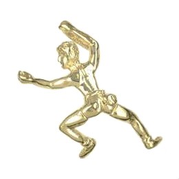 Anhänger Kletterer in echt Sterling-Silber 925 oder Gold, Charm, Ketten- oder Bettelarmband-Anhänger