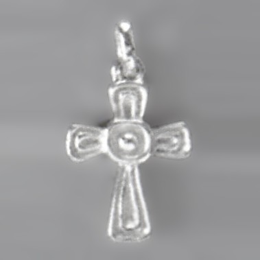 Charm, Anhänger Keltenkreuz in echt Sterling-Silber 925 oder Gold, Ketten- oder Bettelarmband-Anhänger