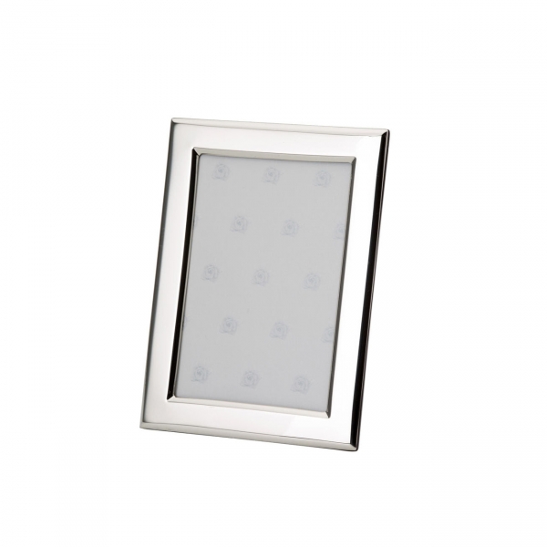 Fotorahmen in echt Sterling-Silber 925, 6 x 9 cm, glatt