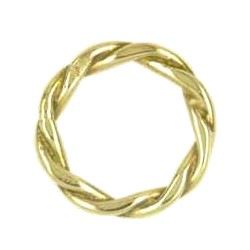 Taufring in echt Gelbgold 585