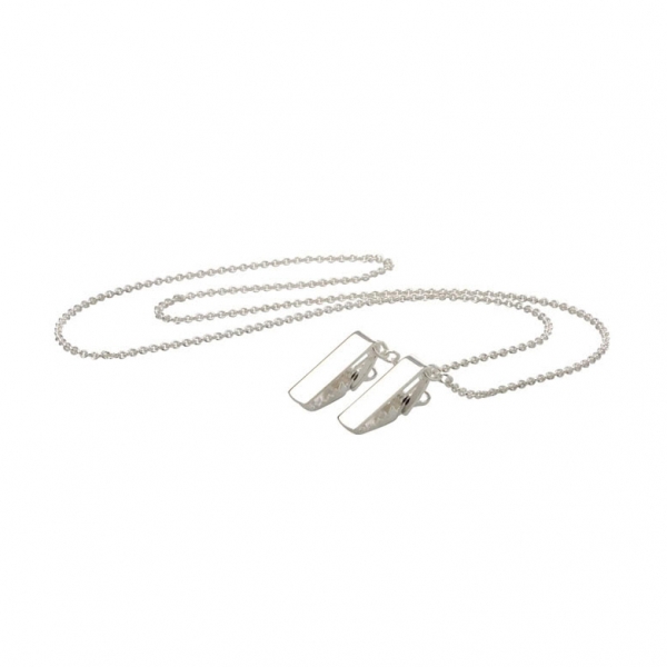 Serviettenhalter, Serviettenclips in echt Sterling-Silber 925