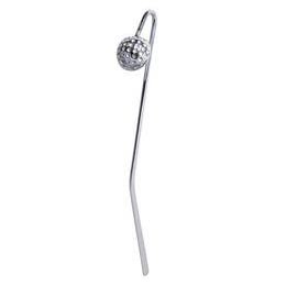 Lesezeichen Golfball in echt Sterling-Silber 925