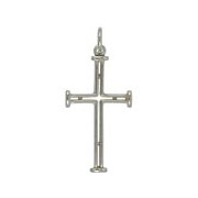 Anhänger Kru(e)ckenkreuz, Hammerkreuz in echt Sterling-Silber 925 oder Gold, Ketten- oder Schlüssel-Anhänger