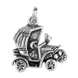Anhänger Oldtimer, Charms in Silber & Gold