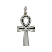 AnhängerAnch, Crux ansata, Henkelkreuz, Lebensschleife in echt Sterling-Silber 925 oder Gold, Ketten- oder Schlüssel-Anhänger