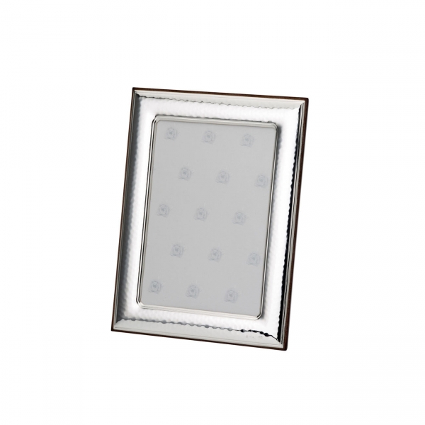 Fotorahmen in echt Sterling-Silber 925, 9 x 13 cm, gehämmert