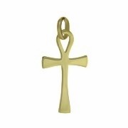 Anhänger Ankh, ägyptisches, koptisches Kreuz in echt Sterling-Silber 925 oder Gold, Ketten- oder Schlüssel-Anhänger