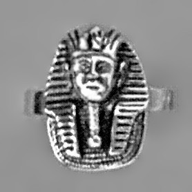 Ring Tutanchamun in echt Sterling-Silber 925