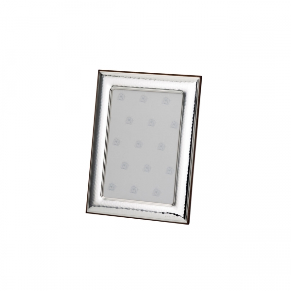 Fotorahmen in echt Sterling-Silber 925, 6 x 9 cm, gehämmert